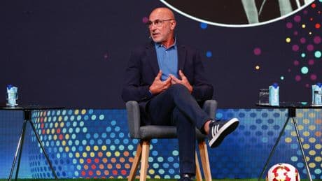 De la Fuente: "Joan Garcia puede entrar perfectamente y Lamine es un genio y un gran compañero"