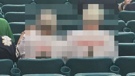 College football fans spark fury with seedy custom jerseys at Miami game