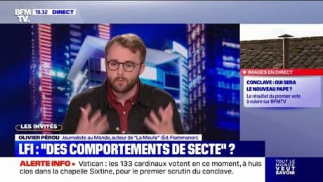 "La Meute": "Il y avait une dimension de prise de conscience que quelque chose n'allait pas", explique Olivier Pérou, auteur du livre