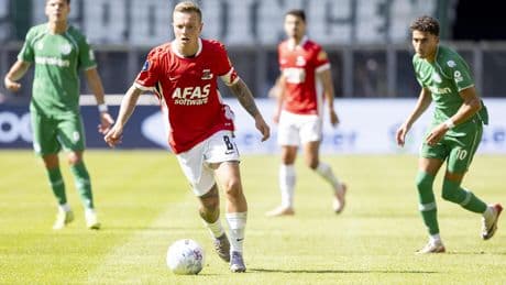 AZ zonder Jordy Clasie naar Liechtenstein voor return tegen Vaduz