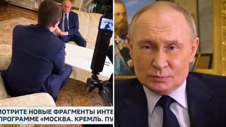 Interview im russischen TV: Vor wichtigem Telefonat: Putin warnt Trump im Staats-TV und nennt sein wahres Ziel