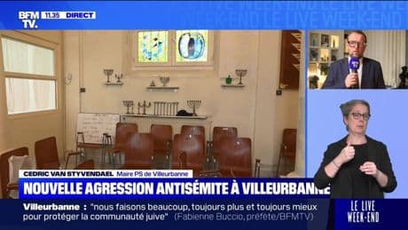 Nouvelle agression antisémite à Villeurbanne - 13/04