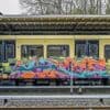 S-Bahn auf 30 Quadratmeter besprüht: Polizei nimmt vier Graffiti-Sprayer in Berlin-Schönefeld fest