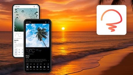 Die Wetter-App für die wohl schönsten Homescreen-Widgets