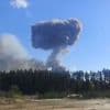 Verstoß gegen Bestimmungen?: Russland meldet Explosionen in großem Munitionslager