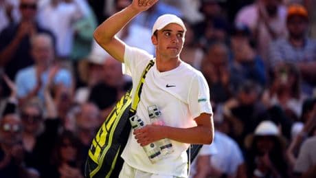 Oliver Tarvet wins Centre Court acclaim in entertaining loss to Carlos Alcaraz