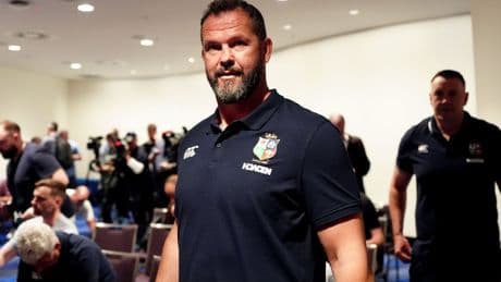 We want to embrace being favourites – Lions boss Andy Farrell on Australia test