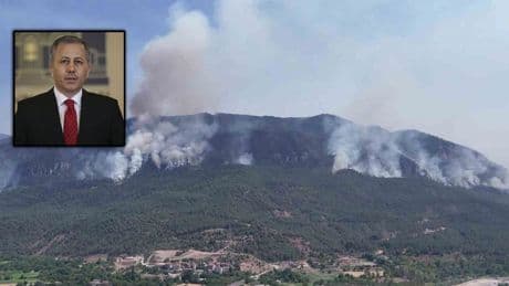 Bakan Yerlikaya açıkladı: Bin 839 kişi tahliye edildi, müdahale sürüyor