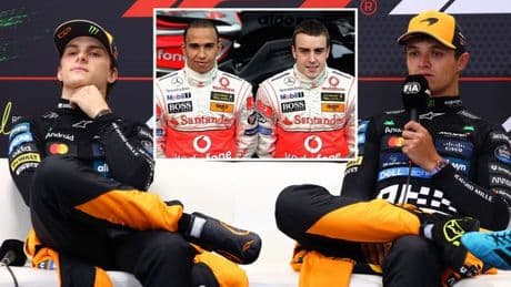 McLaren admit Lando Norris vs Oscar Piastri could turn into Lewis Hamilton 2007 nightmare