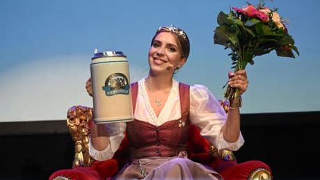 65 Konkurrentinnen: Anna Winkler ist neue bayerische Bierkönigin