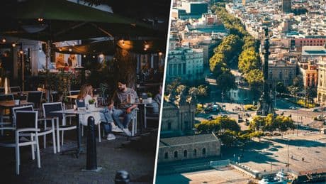 La idea "anti ocupa terrazas" que ha empezado a probar Barcelona: ajustar el precio del café al tiempo que las usen