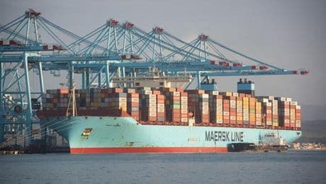 El capitán del barco Nexoe Maersk que atracó en Barcelona y niega ante la jueza que llevara armas a Israel
