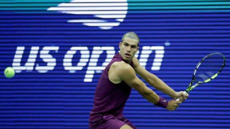 Debut eficiente y sorprendente de Alcaraz en el US Open