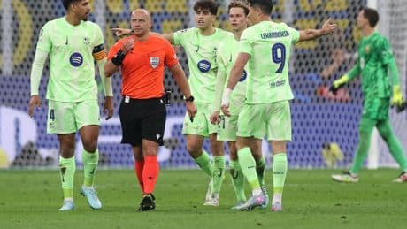 Las primeras palabras de Marciniak tras el Inter-Barça
