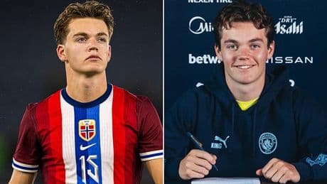 Man City seal £12.5m deal for Rosenborg starlet Sverre Nypan, beating Arsenal and Aston Villa to the teenage midfielder