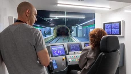 TMB instala sus simuladores del metro en los antiguos calabozos de plaza Catalunya