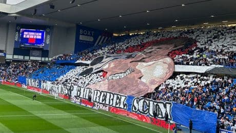 Union Bears unveil huge Souness-inspired Rangers vs Celtic tifo