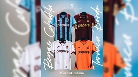 Trabzonspor'dan tarihe geçecek yeni sezon formaları: Bu özelliği taşıyan dünyadaki ilk ve tek formalar