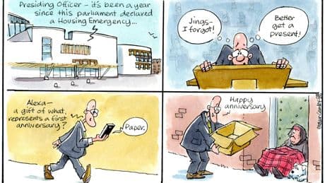 Steven Camley on... Scotland's housing emergency