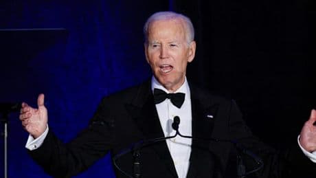 Bei einem seltenen Auftritt zeichnet Biden ein düsteres Bild von Amerika