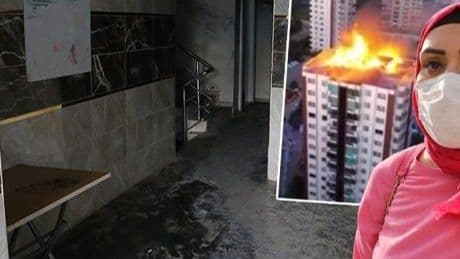 Diyarbakır'daki yangından son anda kurtuldu! 'Sakın aşağı atlamayın'