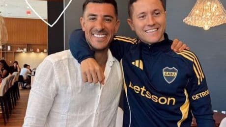 La visita de Yuri a Ander Herrera en Miami