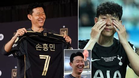 Son Heung-min admits Los Angeles FC were NOT his first choice club after emotional Tottenham departure - as he reveals what changed his mind