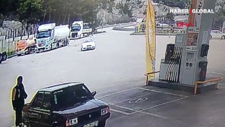 Karabük'te drift atan trafik magandasına 46 bin lira ceza