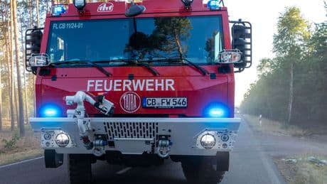 Trockenheit: Waldbrand: Evakuierung in Kleinbahren aufgehoben