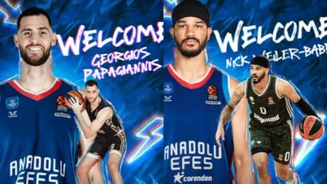 Papagiannis y Weiler-Babb refuerzan al Anadolu Efes