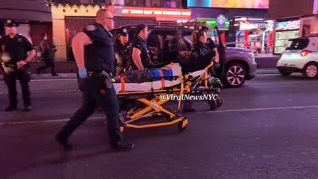 ‘Bodies on the ground’ after shooting in New York’s Times Square