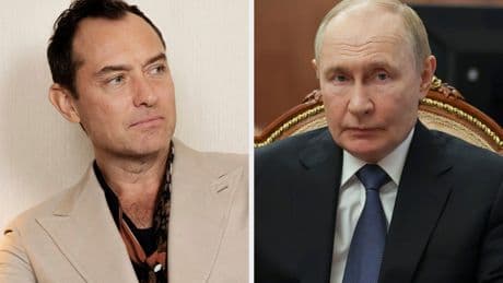 Jude Law Is Unrecognisable As He Transforms Into Vladimir Putin For New Film Role