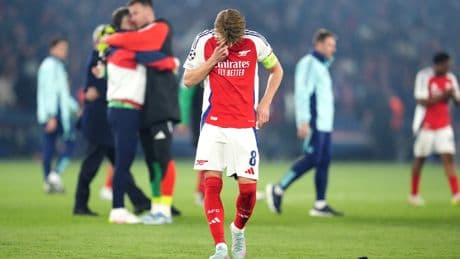 Martin Odegaard gives verdict on why Arsenal crashed out of Champions League