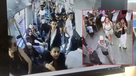 Marmaray'daki darp olayında yeni görüntüler ortaya çıktı! İşte babadan şikayetçi olan kadının ifadesi