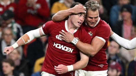 Rugby : deuxième large succès en Australie pour les Lions britanniques