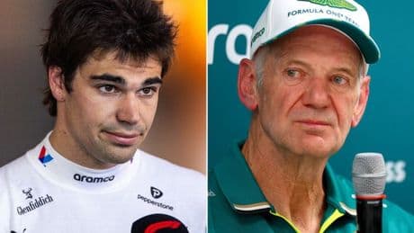 Adrian Newey caught speaking his mind about Lance Stroll in Monaco GP appearance