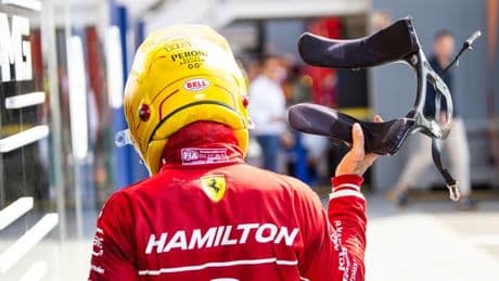 Lewis Hamilton issues apology to Sky Sports F1 pundit over behaviour at Spanish GP
