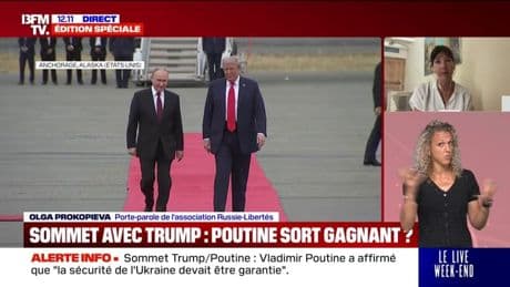 Sommet entre Trump et Poutine: Donald Trump "a rétabli, sur la scène internationale, un criminel de guerre", assure Olga Prokopieva, porte-parole Russie-Libertés