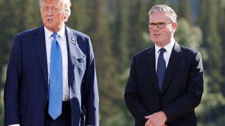 Business news live: FTSE 100 opens after UK-US trade deal is signed