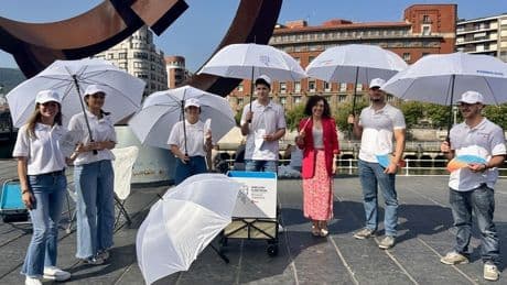 El Ayuntamiento de Bilbao incide en la importancia de los 131 refugios climáticos para resguardarse del calor