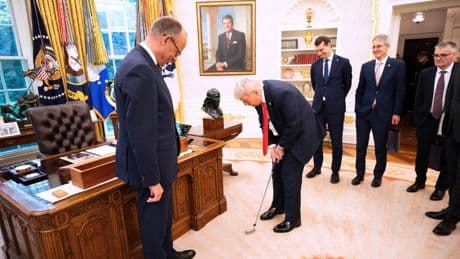 Merz bei Trump: O weh! So hochgejazzt, und dann war der Friedrich dem Donald total egal