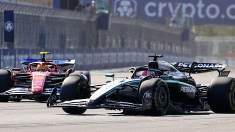 Así queda la parrilla de salida de la carrera sprint del GP de Miami F1 2025: Antonelli, a emular a Hamilton