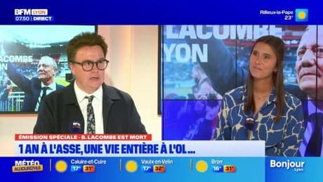 Mort de Bernard Lacombe: le portrait d'une personnalité lyonnaise par Edward Jay