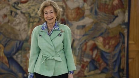 La felicidad de la reina Sofía al volver a la agenda de la Zarzuela