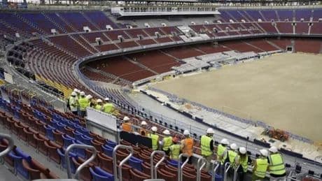Test técnico y operativo en el nuevo Spotify Camp Nou