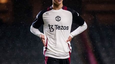 Man Utd wonderkid won’t ever want to give up his shirt as he wears iconic number for clash against Hong Kong