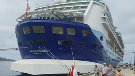 Bodrum'a 'Marella Discovery 2' kruvaziyeriyle 1789 turist geldi