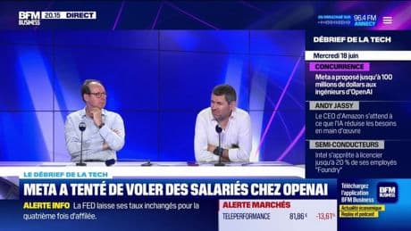 Meta a tenté de voler des salariés chez OpenAI - 18/06