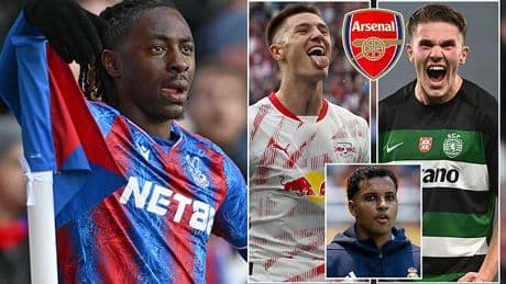 Arsenal transfer news: Target date for Gunners to sign a striker, what's going on with Eberechi Eze and Rodrygo deals and which FIVE stars are set to leave