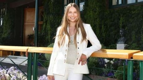 Emma Louise Connolly wears white ‘suit of dreams’ to Wimbledon and it’s still in stock